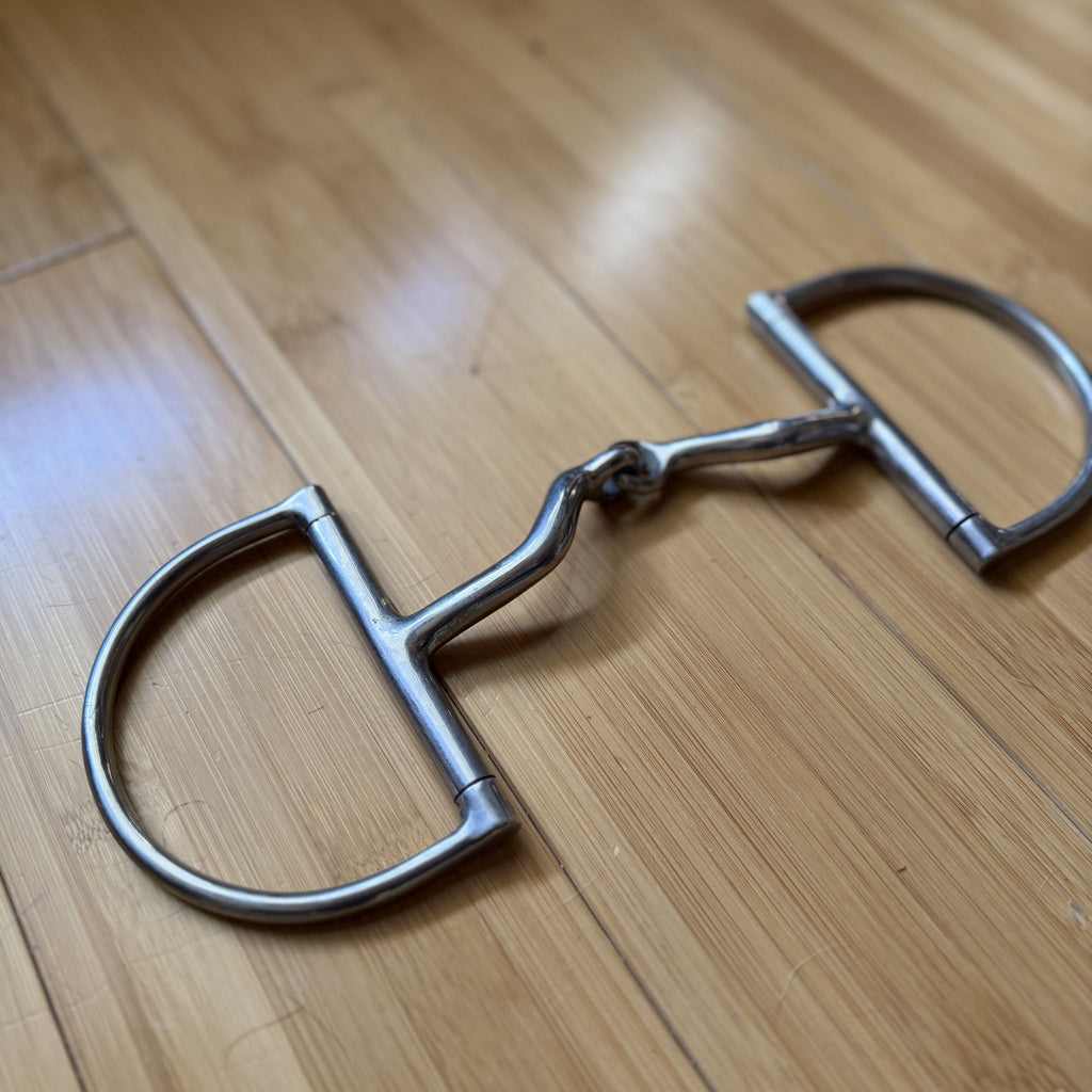 Broken Mouth D Ring Horse Bit