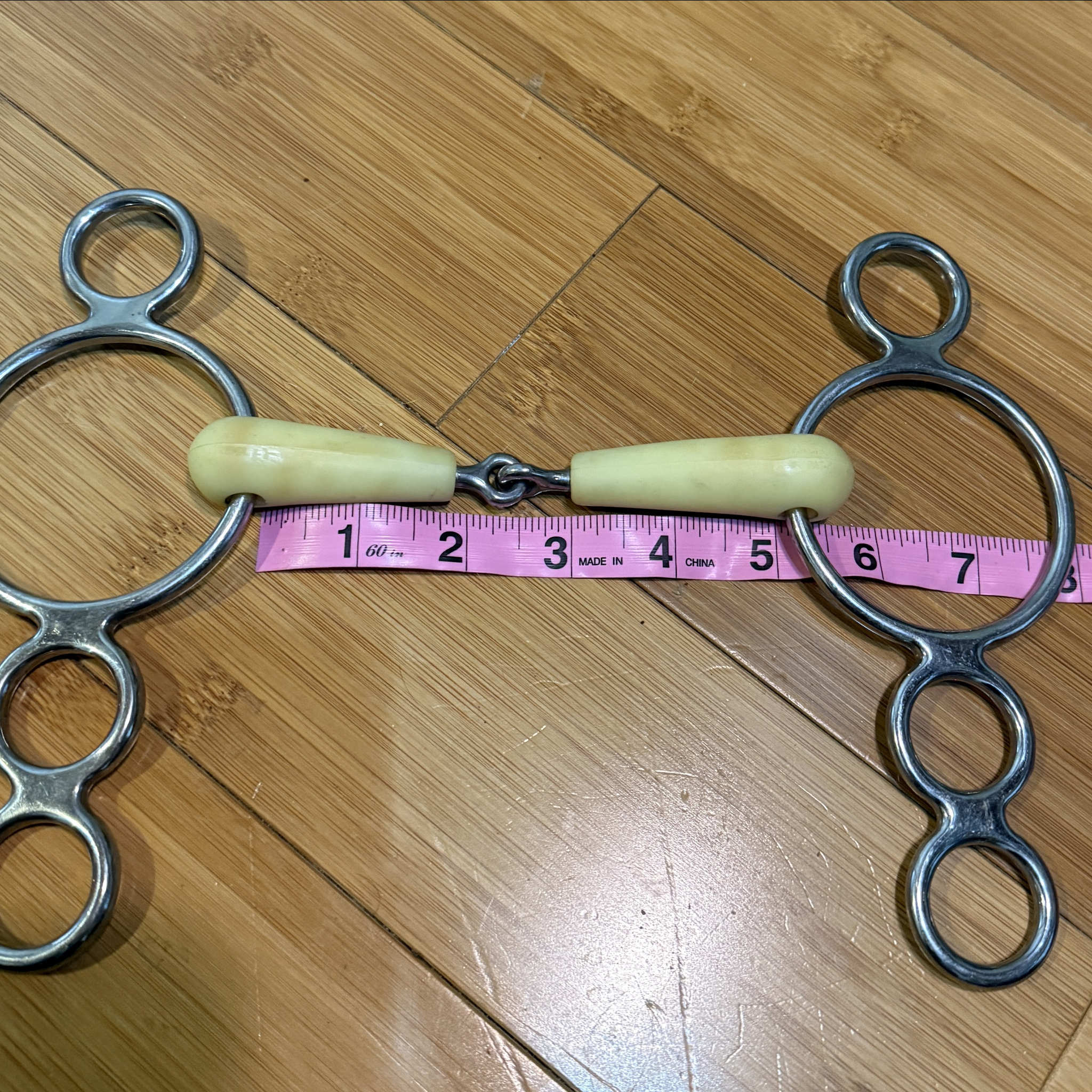 Happy Mouth 3-Ring Jointed Mouth Gag Bit