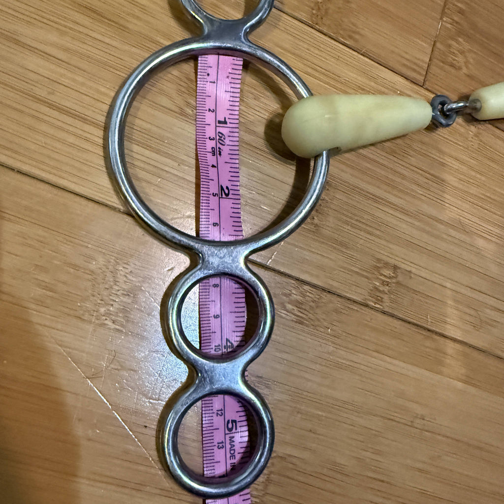 Happy Mouth 3-Ring Jointed Mouth Gag Bit