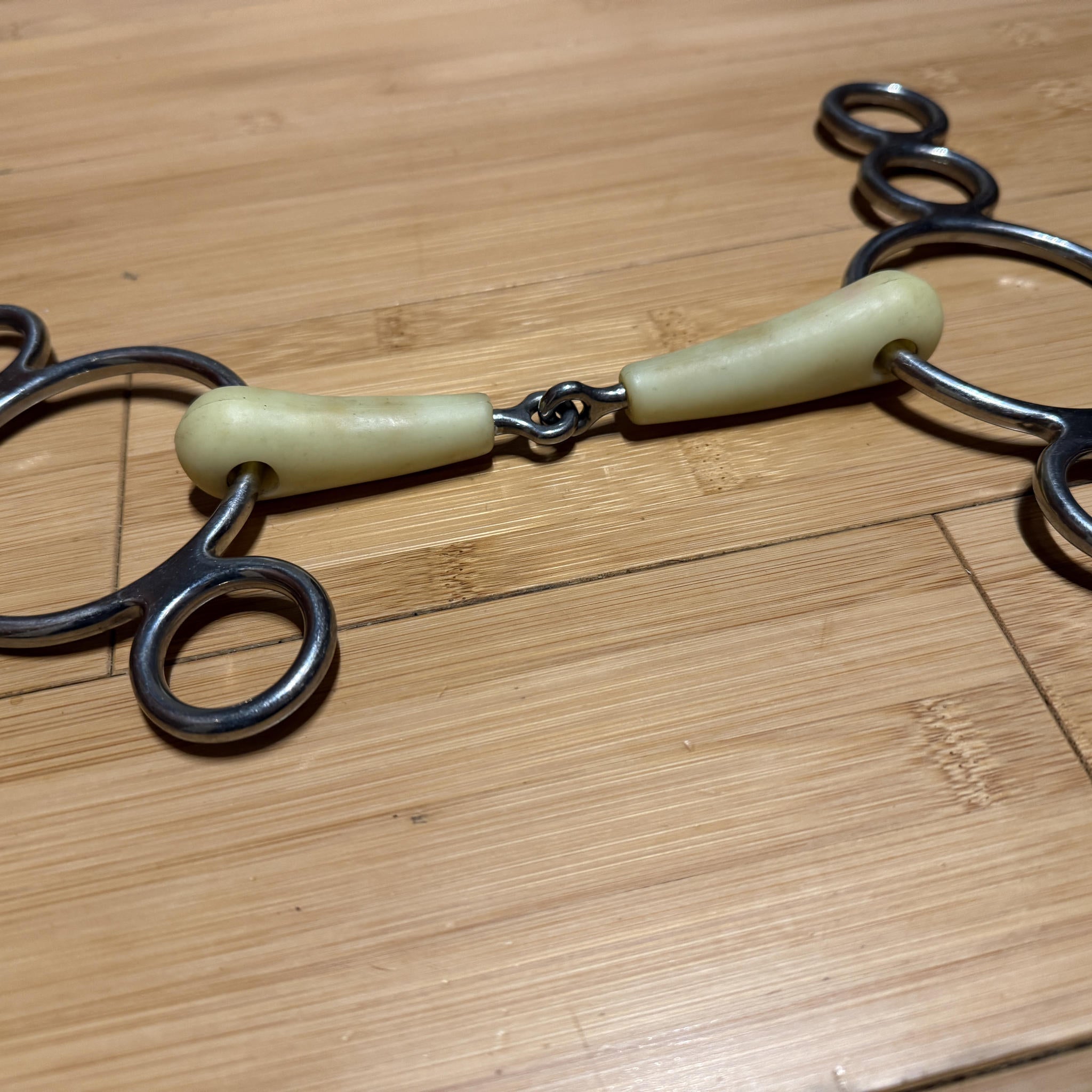 Happy Mouth 3-Ring Jointed Mouth Gag Bit